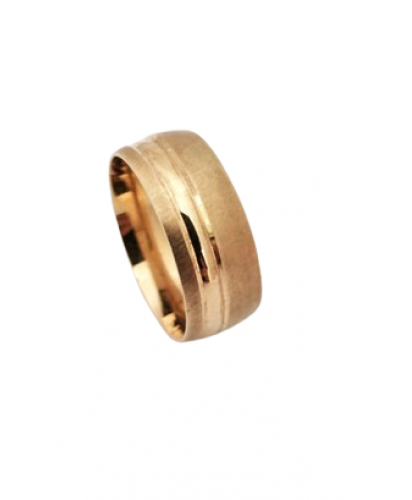 Aliança Ouro 9KL 8mm