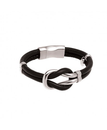 Pulseira Eternity Couro
