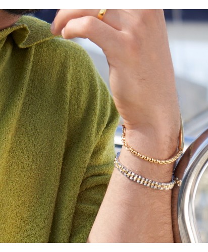 Pulseira Hassu Biker Golden
