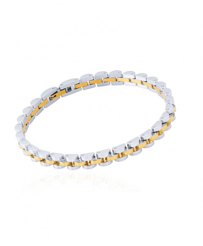 Pulseira Hassu Biker Golden