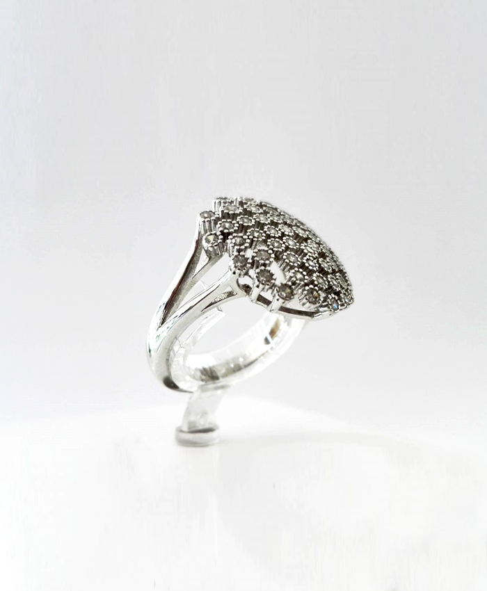 Anel Prata Zirconias Anel Prata Zirconias