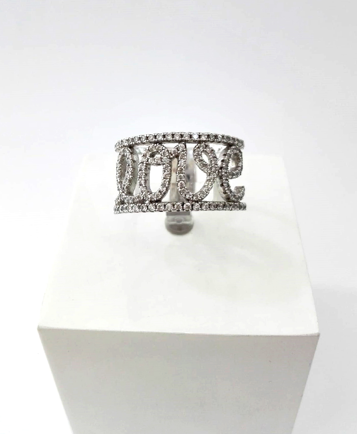 Anel Prata Love Anel Prata Love